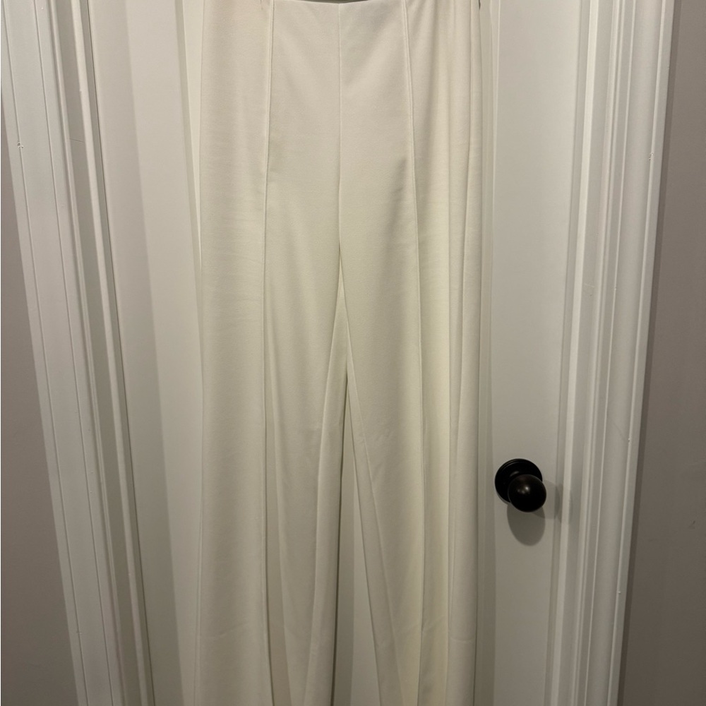 Fashion Nova Cream Women's Dress Pants